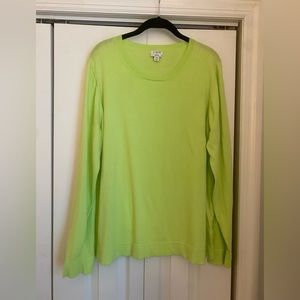 Jcrew Factory Cotton Teddie Sweater, 2X